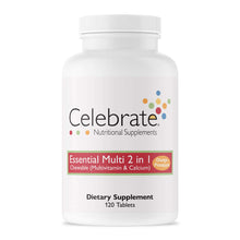 Image of Celebrate 2 in 1 Multivitamin with Calcium Orange-Pineapple tablets bottle