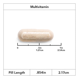 Image of Roller Multivitamin Capsule showing .854 inches
