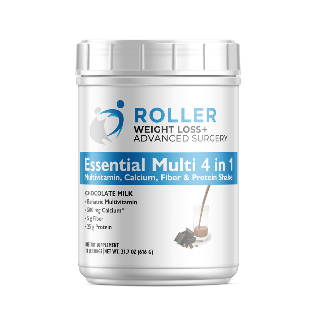 Image of Roller 4 in 1 Multivitamin with Calcium, fiber, and Protein Chocolate Milk bottle