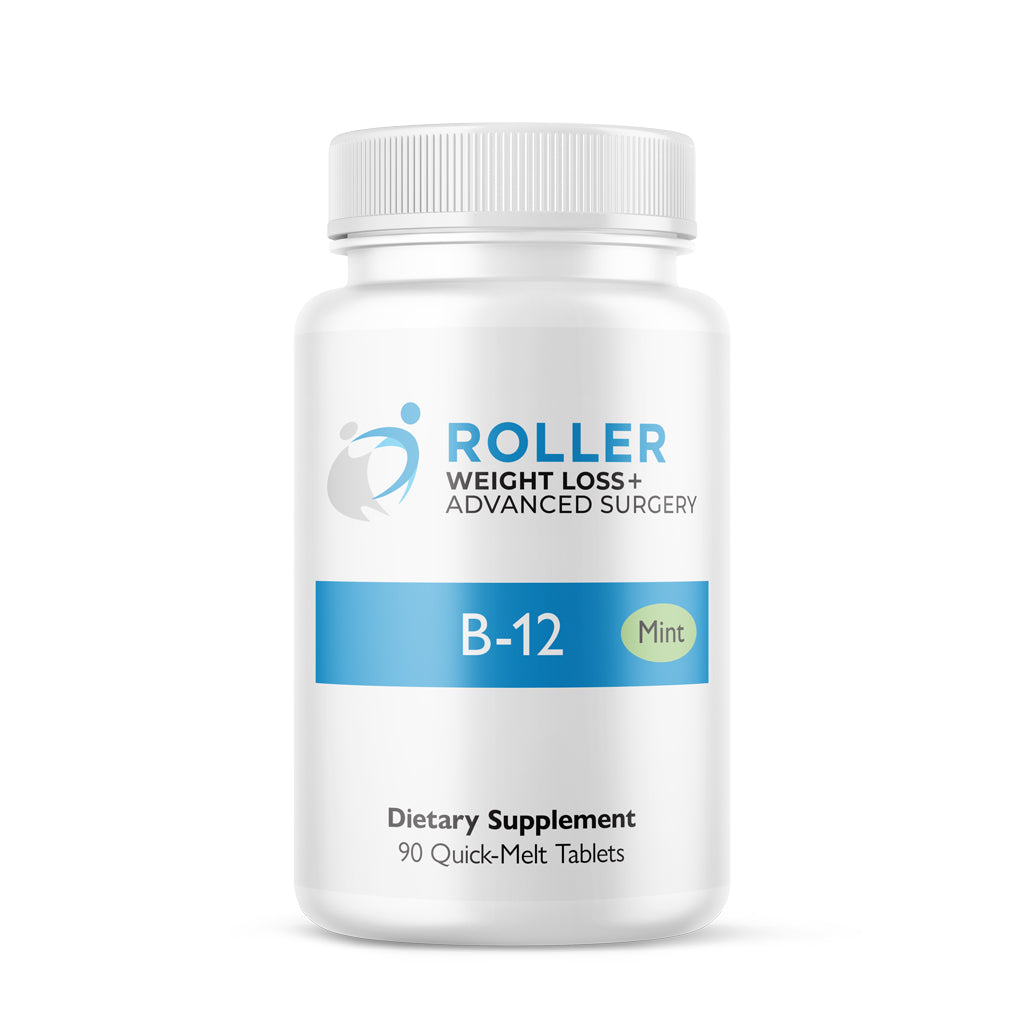 Picture of Roller Vitamin B-12 Mint 90 count bottle