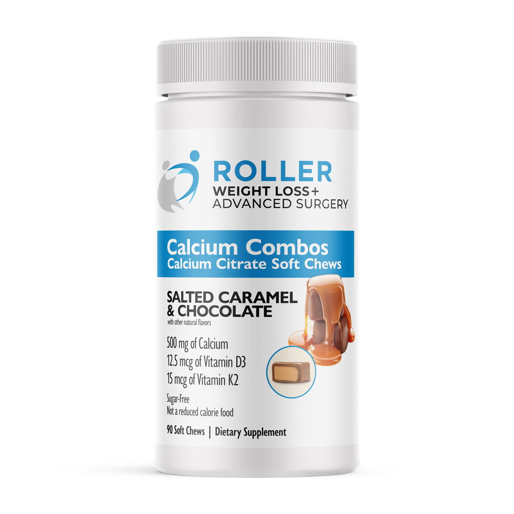 Image of Roller Calcium soft chews Salted Caramel Bottle