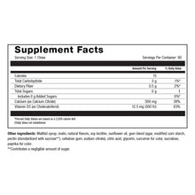 Image of Roller Calcium Soft Chews Lemon Cream Supplement Facts