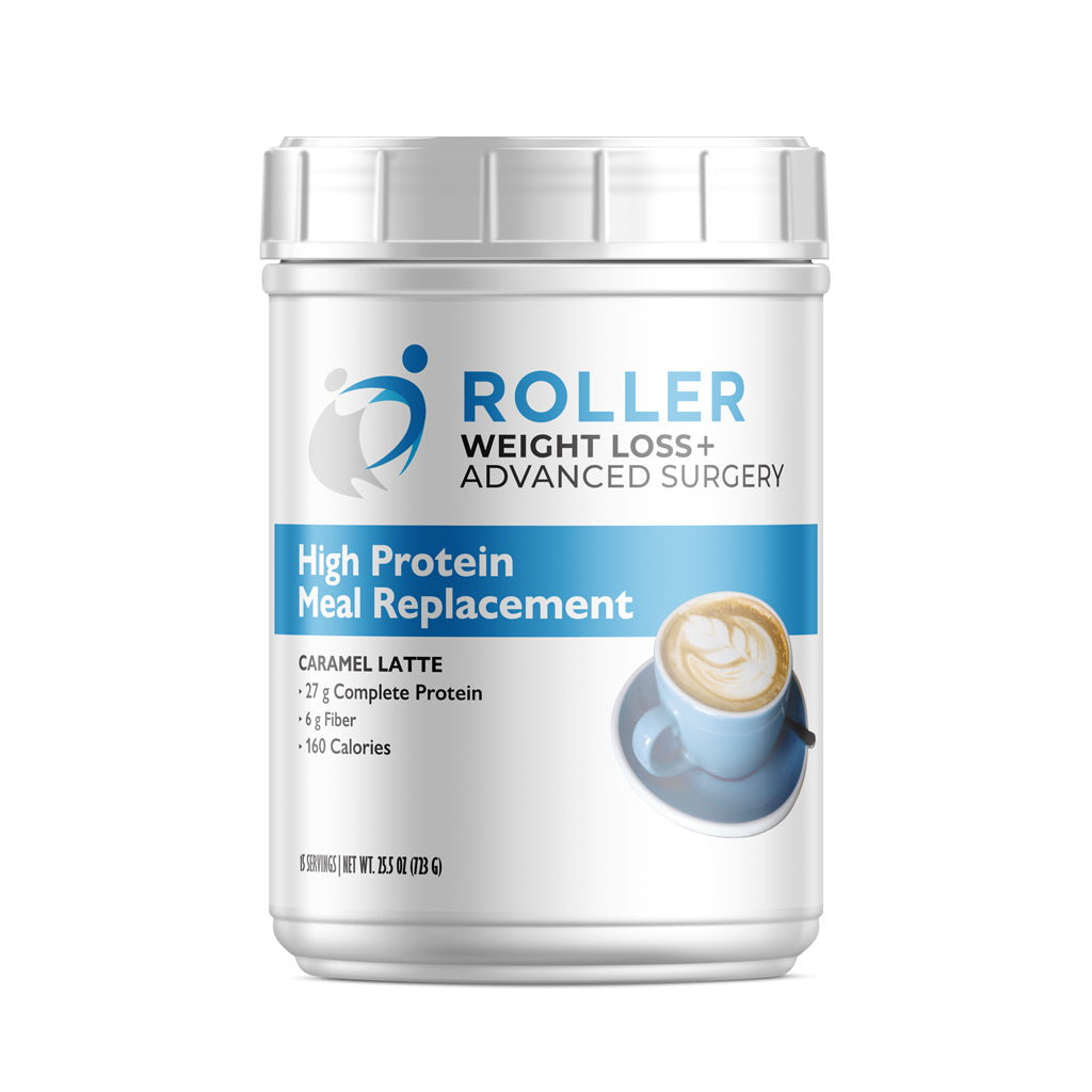 Image of Roller High Protein Meal Replacement Caramel Latte 15 Serving Tub 