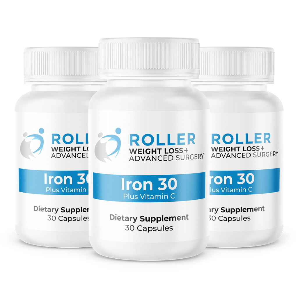 Iron 30 +C Capsules - (3 month bundle)