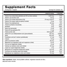 Image of Roller Multivitamin Capsules supplement facts