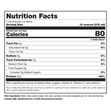 Image of Roller Protein Water Cherry Lime Nutrition Facts