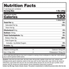 Image of Roller Weight Loss Protein Bars Fluffy Berry Nutrition Facts