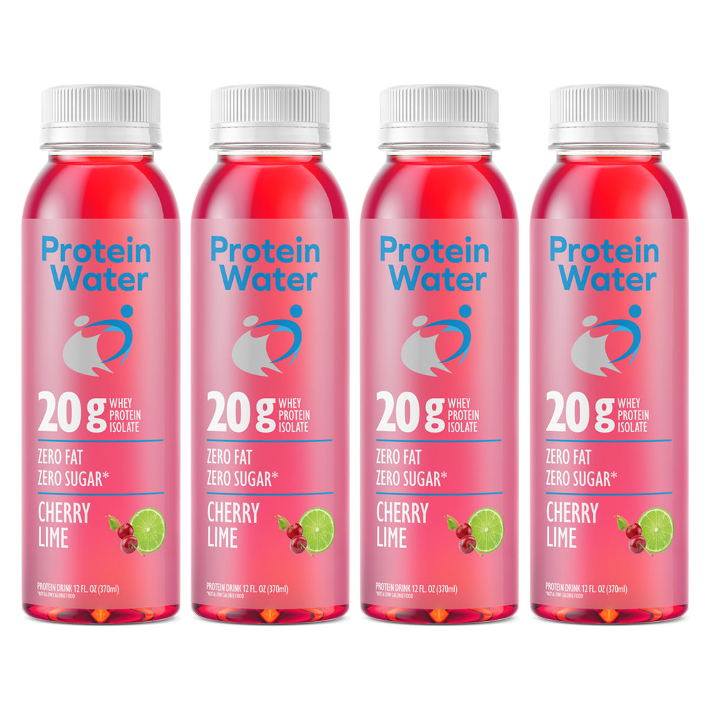 Image of Roller Protein Water Cherry Lime 4 Pack