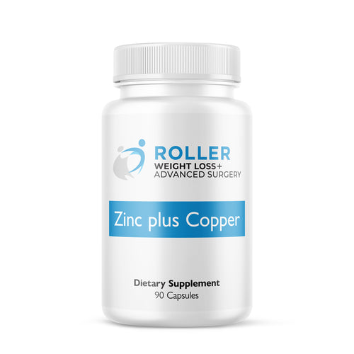 Picture of Roller Zinc plus Copper 90 count capsules bottle